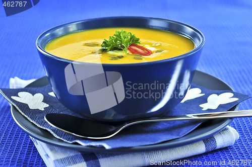 Image of Pumpkin or squash soup