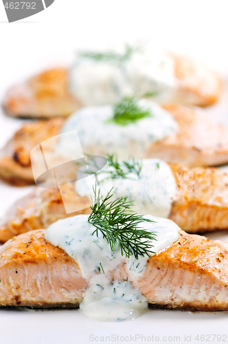 Image of Cooked salmon