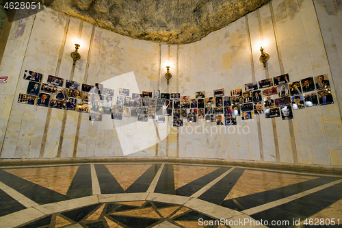 Image of Famous peoples that visit Cricova winery in Moldova