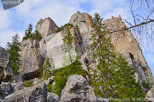 Image of Huge rock mountain