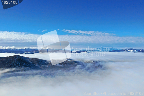 Image of Low clouds seen from above