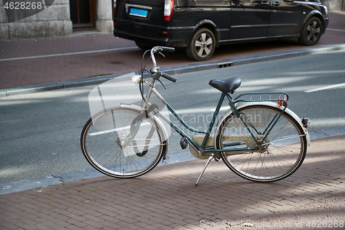 Image of Bicycle on a square
