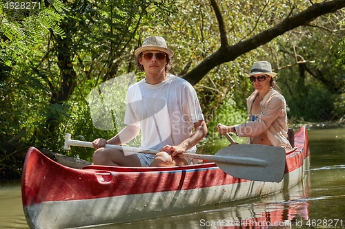 Image of Canoeing in a natural environment