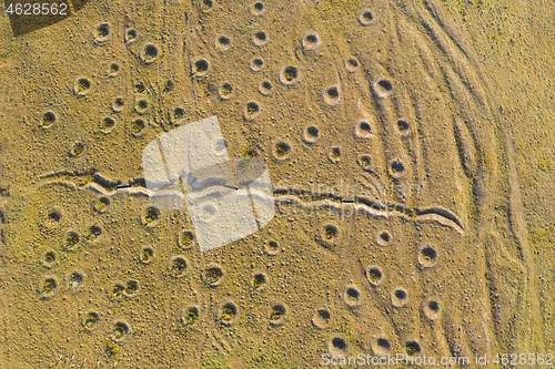 Image of Holes on earth surface