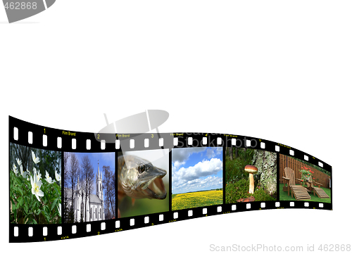 Image of Filmstrip with copyspace