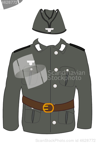 Image of Tunic of the german military great domestic war