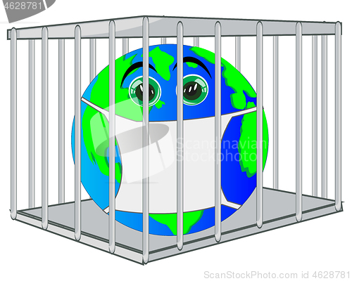 Image of Planet land on quarantine insulated in hutch