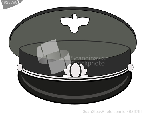 Image of Service cap of the officer to german army