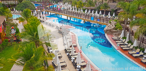 Image of Swimming pool and relax place
