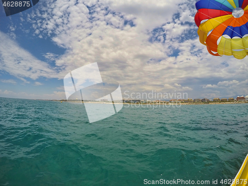 Image of Parasailing boat