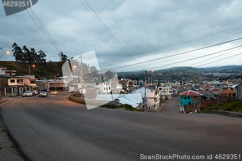 Image of Street view in El Tambo, Ecuador