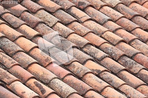 Image of Roof tiles texture