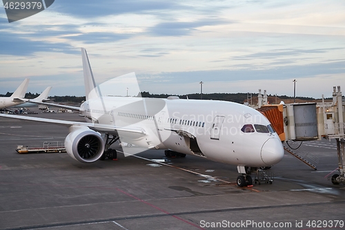 Image of Airliner at an airport