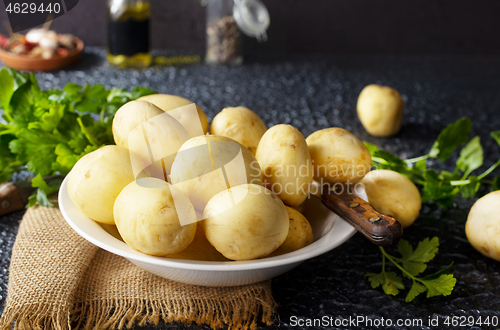 Image of raw potato