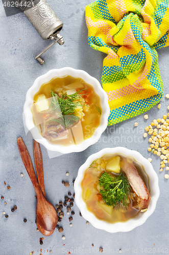 Image of pea soup