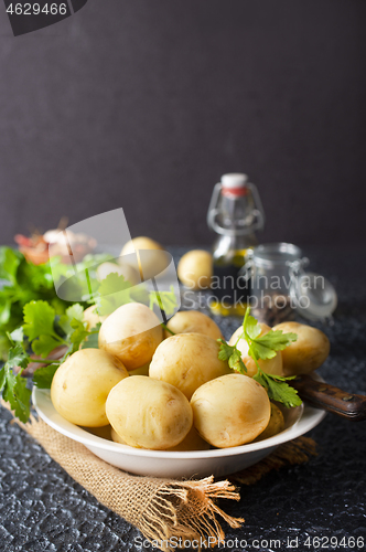 Image of raw potato