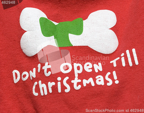 Image of Do not open until Christnas