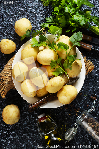 Image of raw potato