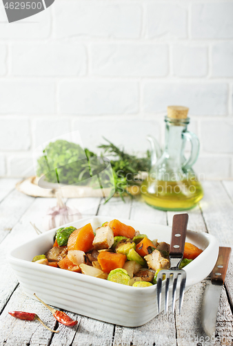 Image of baked vegetables