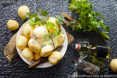 Image of raw potato