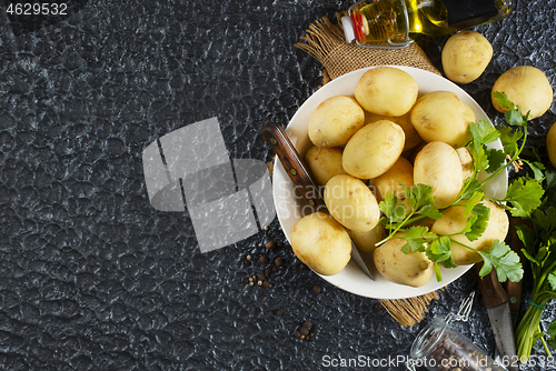 Image of raw potato