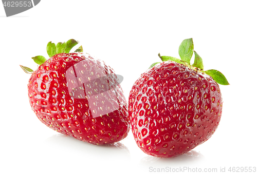 Image of fresh ripe strawberries