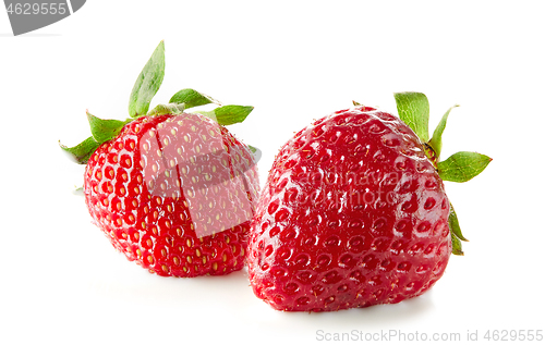 Image of fresh ripe strawberries