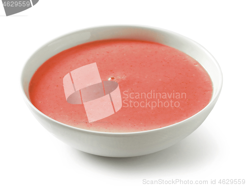 Image of bowl of vegetable cream soup