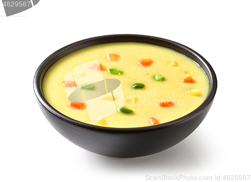 Image of vegetable cream soup