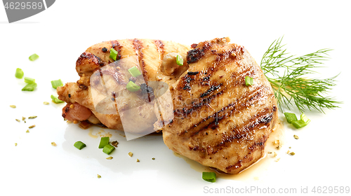 Image of grilled chicken meat