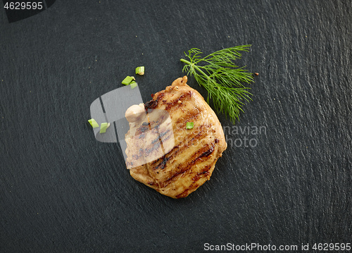 Image of grilled chicken meat