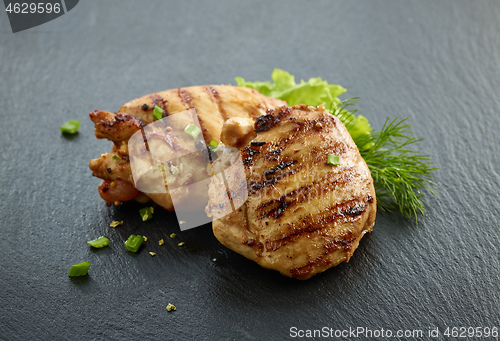 Image of grilled chicken meat