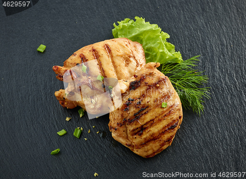 Image of grilled chicken meat