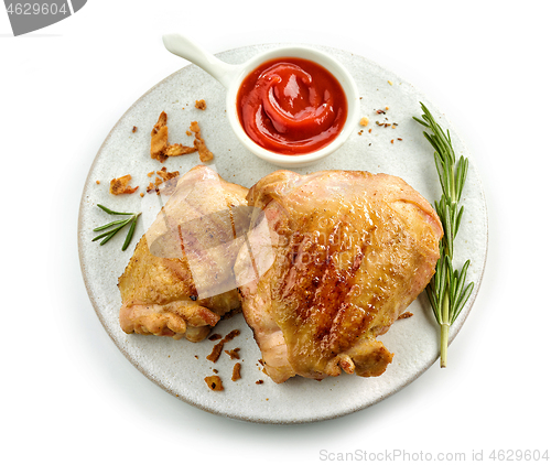 Image of grilled chicken meat