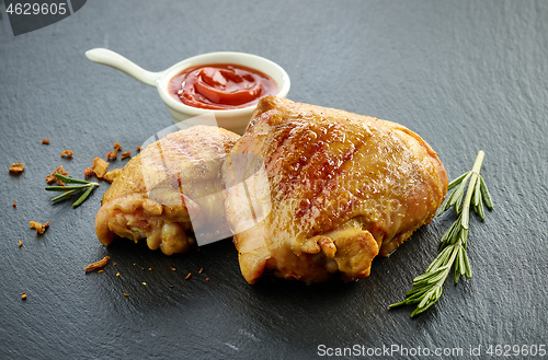 Image of grilled chicken meat