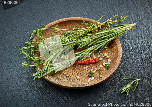 Image of various herbs and spices