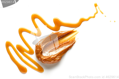 Image of composition of caramel candies