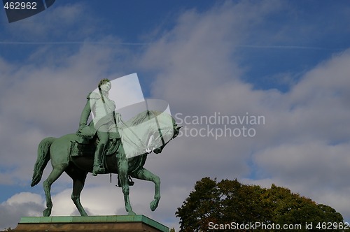 Image of King Karl Johan in oslo