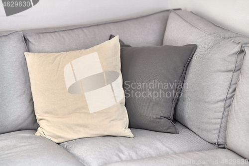 Image of Couch with pillows