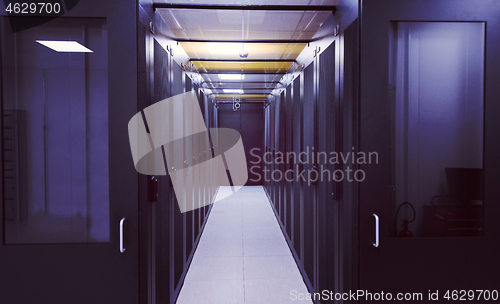 Image of modern server room