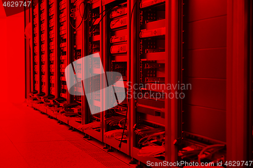 Image of network server room