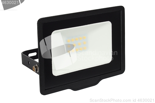 Image of LED floodlight on white