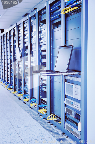 Image of network server room