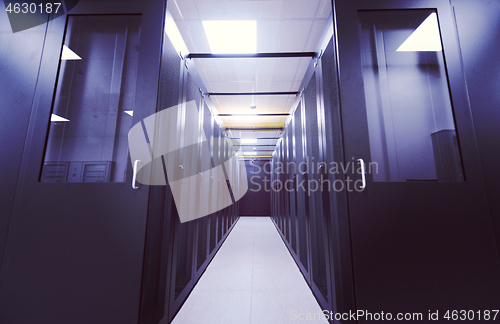 Image of modern server room