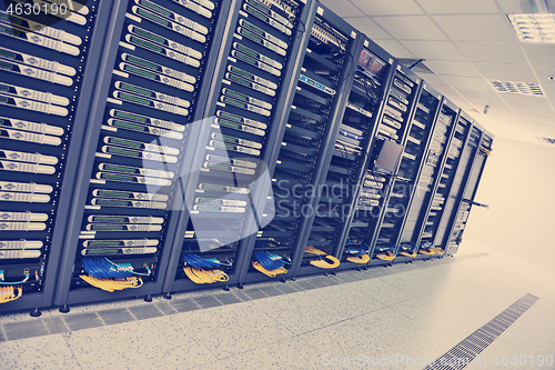 Image of network server room