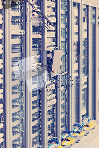 Image of network server room