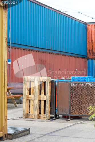 Image of Stacked Containers