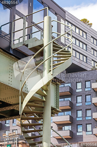 Image of External Spiral Stairs