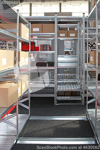 Image of Modular Metal Shelving