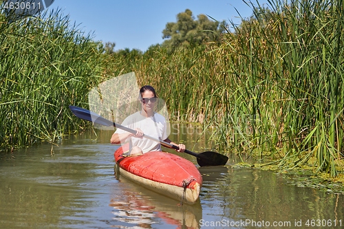 Image of Kayaking on the River